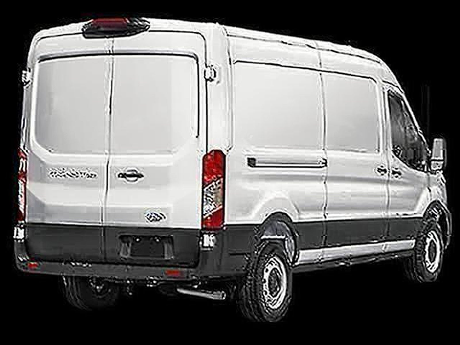 2024 Ford Transit Cargo Van T-250 148" Med Rf 9070 GVWR RWD