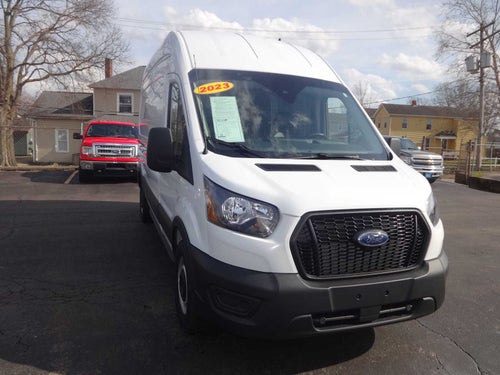 2023 Ford Transit Cargo Van T-250 148" Hi Rf 9070 GVWR RWD